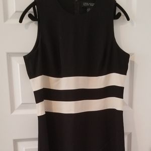 Black and white dress